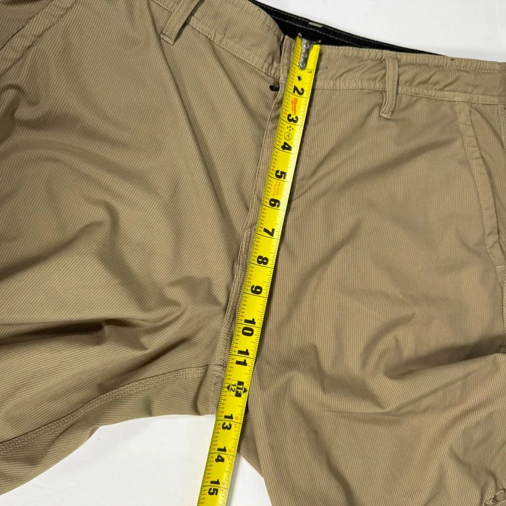 O'Neill Hybrid Shorts Mens 32 Tan Brown Stretch Boardshorts Surf Skate Beach